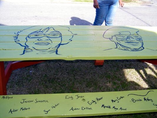 A3 picnic tables